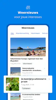 Weeronline:buien & regen radar screenshot 7