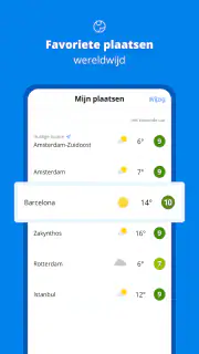 Weeronline:buien & regen radar screenshot 8