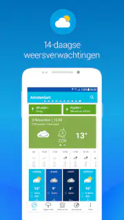 Weerplaza - complete weer app screenshot 1