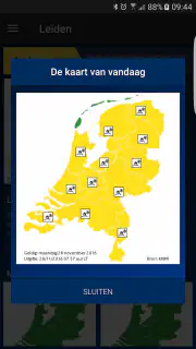 Weerwaarschuwing: Weeralarm NL screenshot 3