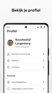 Werkspot voor Vakmensen screenshot 3