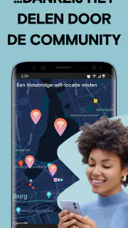 WiFi-wachtwoorden Instabridge screenshot 3