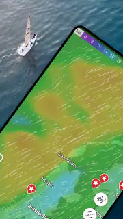 Windfinder: Wind & Weer Kaart screenshot 2