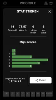 Woordle: Dagelijks Woordenspel screenshot 5