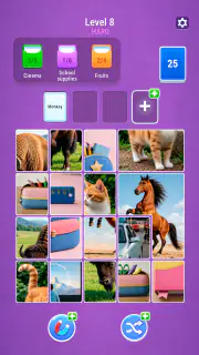 Word Jigsort – Associations screenshot 7