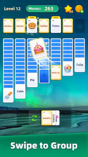 Word MindSort: Solitaire screenshot 2