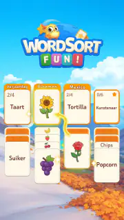 Word Sort Fun! - Sorteer Woord screenshot 1