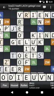 Wordfeud screenshot 1