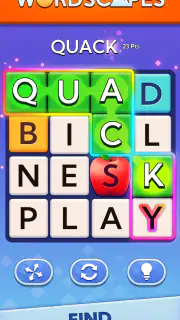 Wordscapes Word Blast screenshot 1