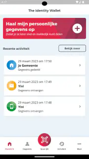 Yivi screenshot 2