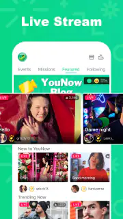 YouNow: Live Stream & Go Live screenshot 1