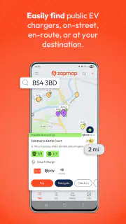 Zapmap: EV charging points map screenshot 2