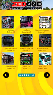 Zedone Bus Mods Livery App screenshot 2