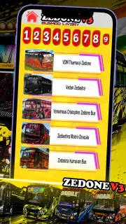 Zedone V3 Bus Mod Livery screenshot 2