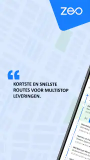 Zeo snel multi-stop routeplan screenshot 1