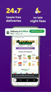 Zepto: Groceries in minutes screenshot 3