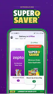 Zepto: Groceries in minutes screenshot 4
