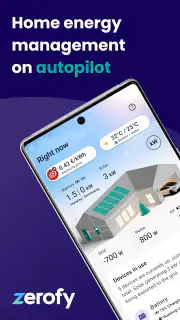 Zerofy: home energy management screenshot 1