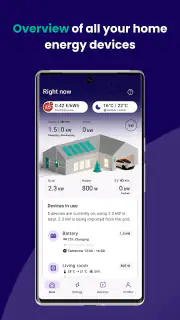 Zerofy: home energy management screenshot 3