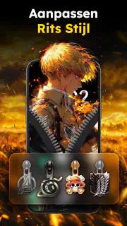 Zipper Lock Wallpapers Screen screenshot 3