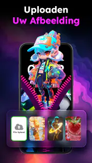 Zipper Lock Wallpapers Screen screenshot 5