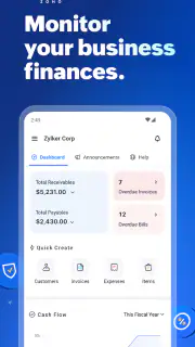 Zoho Books - Accounting App screenshot 1