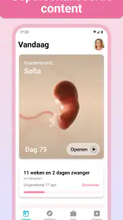 Zwangerschap + | Pregnancy App screenshot 1