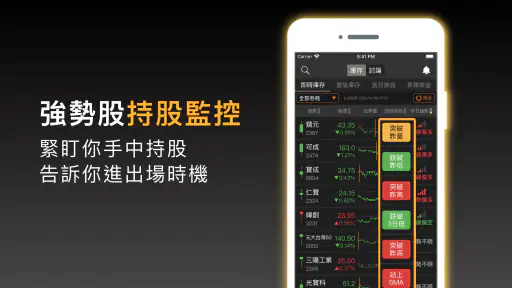 股市起漲K線 - 幫你找到強勢飆漲的瘋狗流股票 screenshot 5