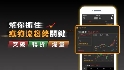 股市起漲K線 - 幫你找到強勢飆漲的瘋狗流股票 screenshot 8