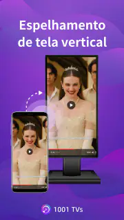 1001 TVs: Espelhamento de tela screenshot 2