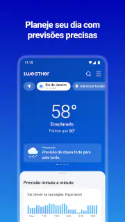 1Weather: Previsões e Radar screenshot 1