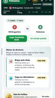 38Brasileirão - Modo Treinador screenshot 2