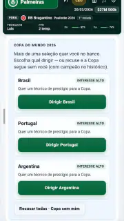 38Brasileirão - Modo Treinador screenshot 4
