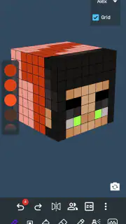 3D Skin Editor for Minecraft screenshot 2