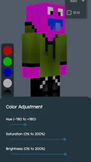 3D Skin Editor for Minecraft screenshot 3
