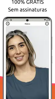40Plus bate-papo sênior namoro screenshot 3