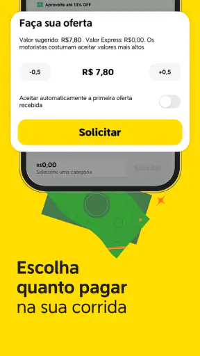 99: Corridas, Food, Pay screenshot