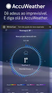 AccuWeather: Radar ao vivo screenshot 1