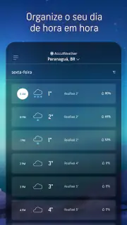AccuWeather: Radar ao vivo screenshot 5