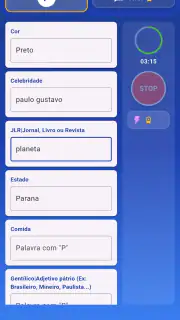 Adedonha Online screenshot 5