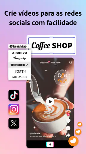 Adobe Express: IA Foto y Video screenshot