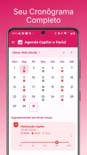 Agenda Capilar e Facial screenshot 1