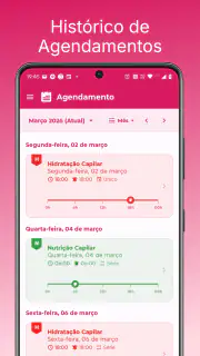 Agenda Capilar e Facial screenshot 2