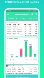 Agenda Dividendos screenshot 1