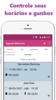 Agenda para Manicure App screenshot 1