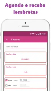 Agenda para Manicure App screenshot 2