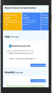 Agenda salão de beleza screenshot 3