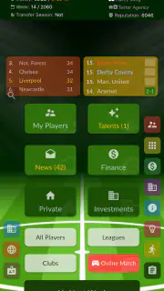 Agente de futebol screenshot 1
