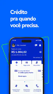 Agibank: Conta, Crédito screenshot 2