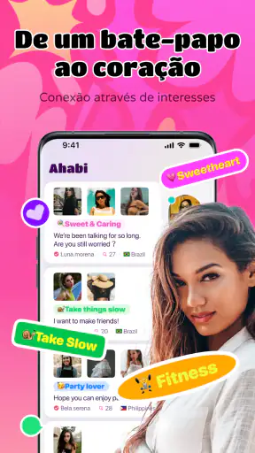 Ahabi – Faça Amigos & Vídeo screenshot